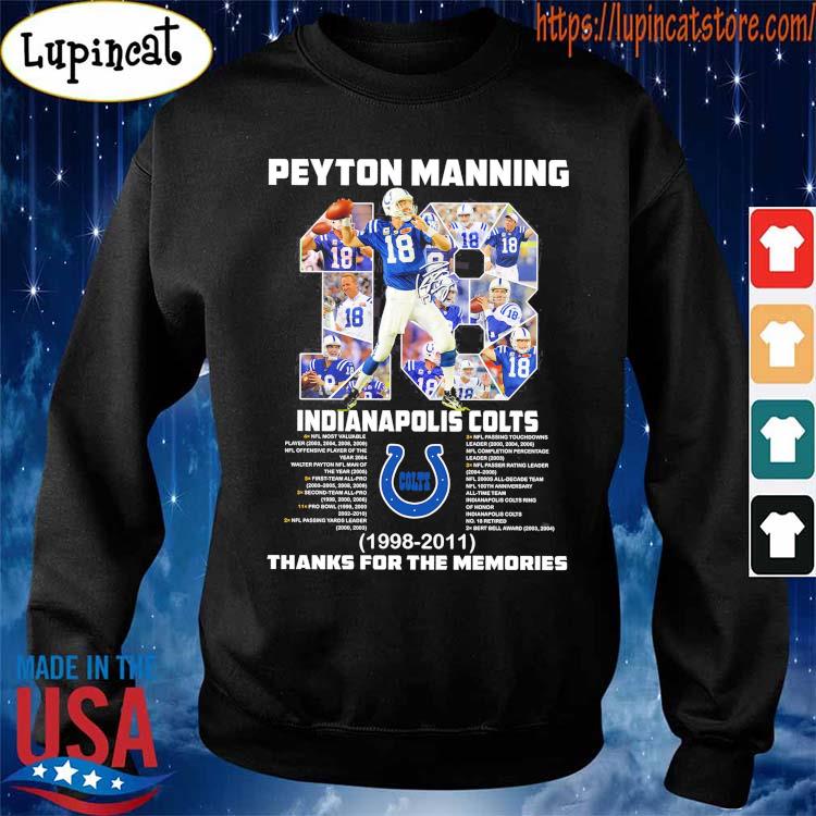 Official peyton Manning Indianapolis Colts 2023 T-Shirts, hoodie, tank top,  sweater and long sleeve t-shirt