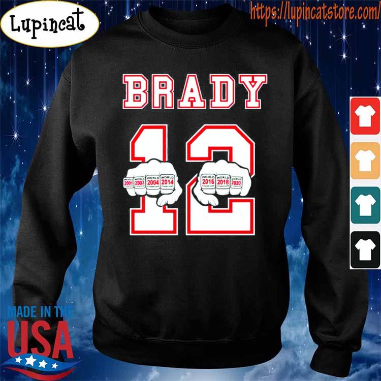 Buccaneers Tom Brady 7 Rings shirt, hoodie, sweater, long sleeve