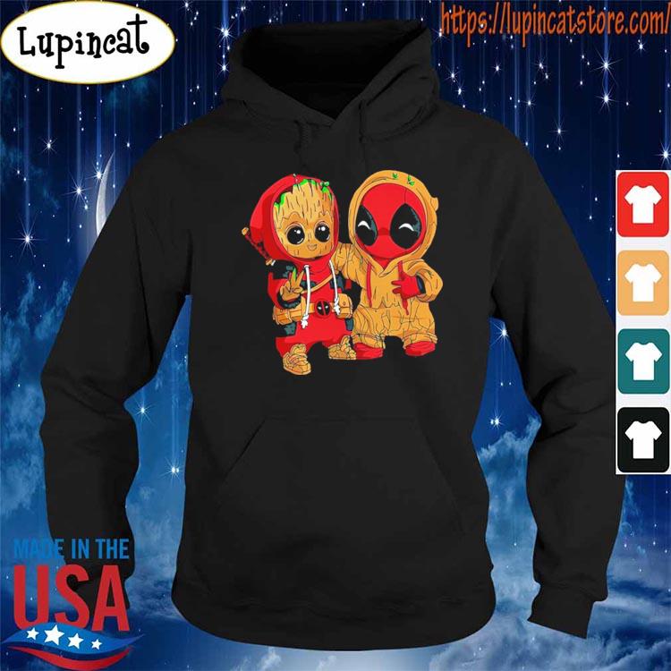 Groot deadpool hoodie on sale