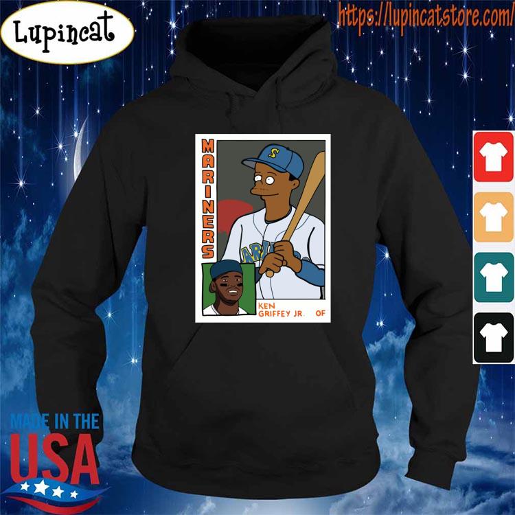 Brandon Walker Simpsons Mariners Ken Griffey JR Card shirt, hoodie,  sweater, long sleeve and tank top