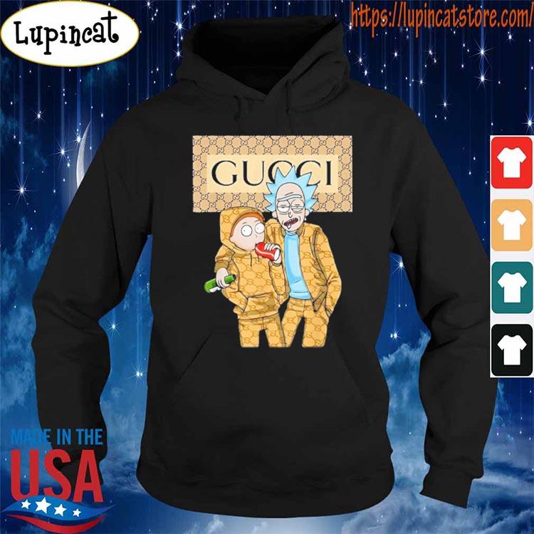 Gucci rick clearance and morty hoodie