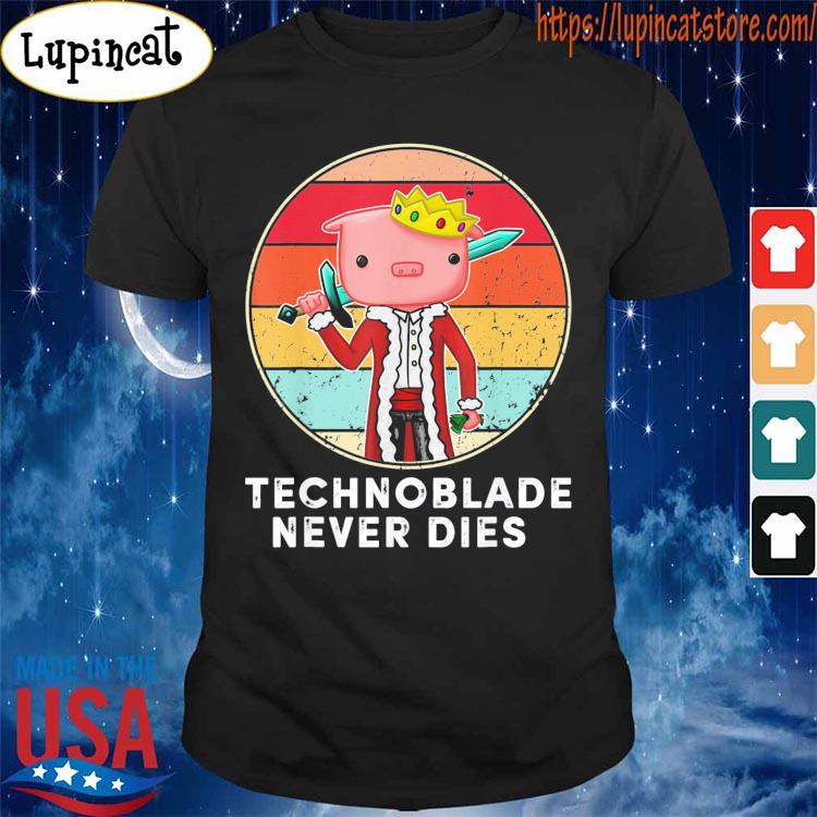 Technoblade never dies vintage shirt, hoodie, sweater, long sleeve