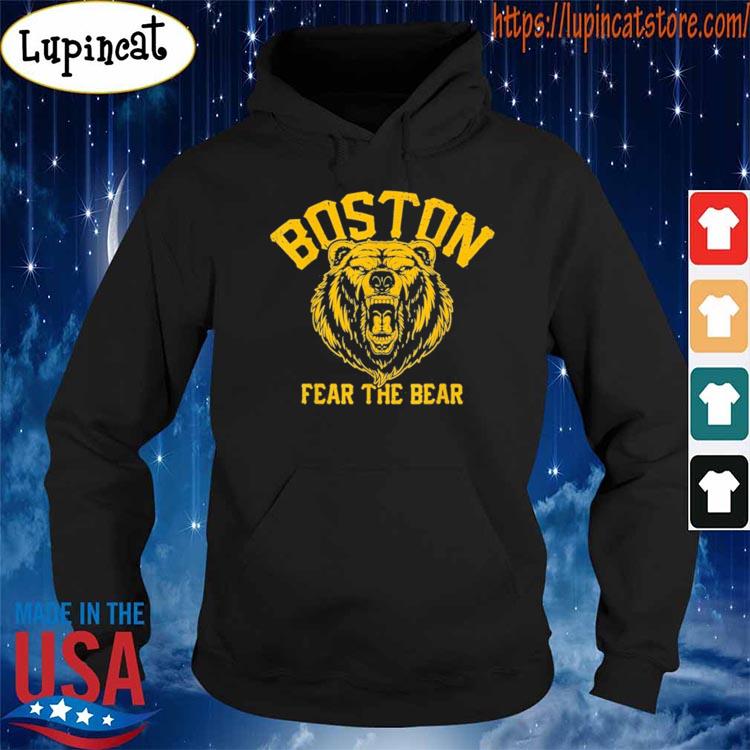 Fear The Bear Hockey Be aware of Boston Bruin Wild Forest Shirt