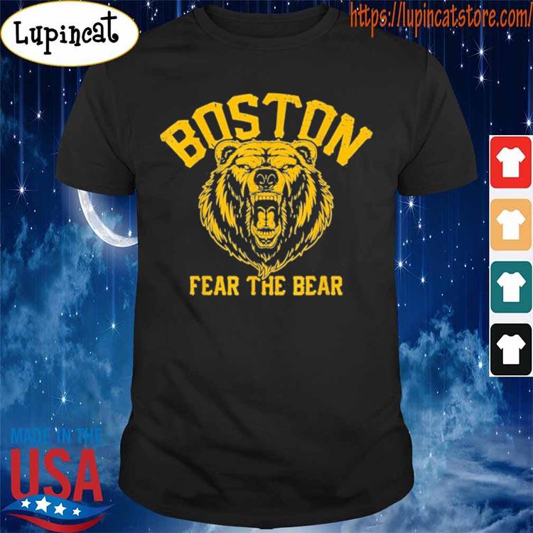 Fear The Bear Hockey Be aware of Boston Bruin Wild Forest Shirt Shirt