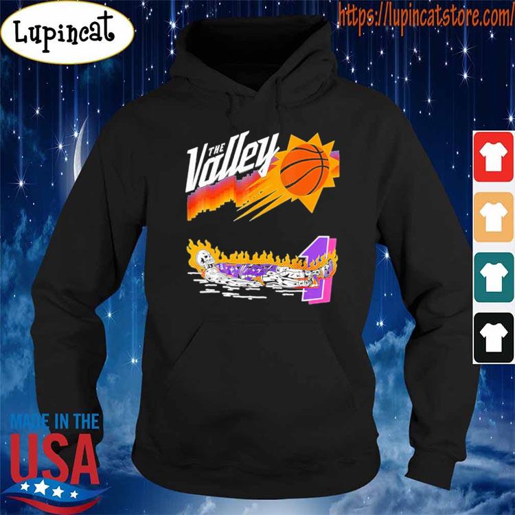 Phoenix Suns Maillot The Valley city Jersey skeleton number 1 shirt,  hoodie, sweater, long sleeve and tank top