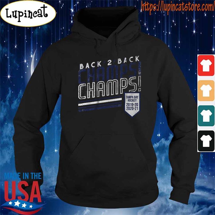 Team Tampa Bay Lightning Back 2 Back Champs Hockey 21 Shirt Hoodie Sweater Long Sleeve And Tank Top
