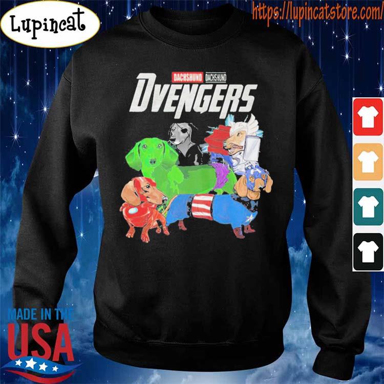 Dachshund avengers clearance shirt