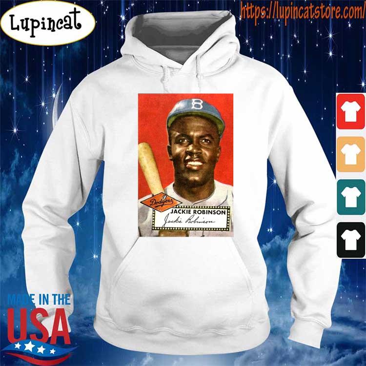 1952 Topps Baseball Jackie Robinson Dodgers shirt, hoodie, sweater