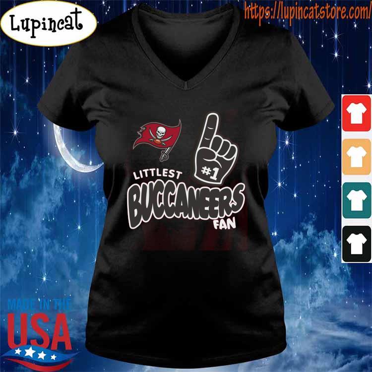 NFL Team Apparel Little Tampa Bay Buccaneers Dark Red Lil' Fan T