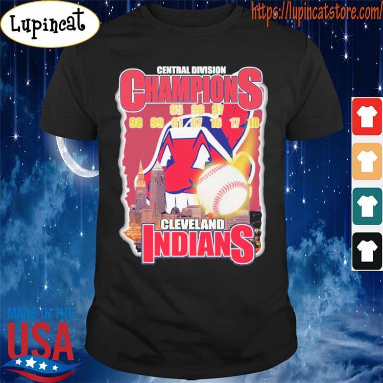 Central Division Champion Cleveland Indians Shirt - Hersmiles