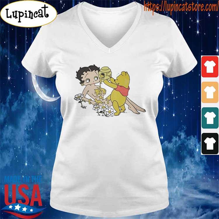 betty boop winnie the pooh shirt