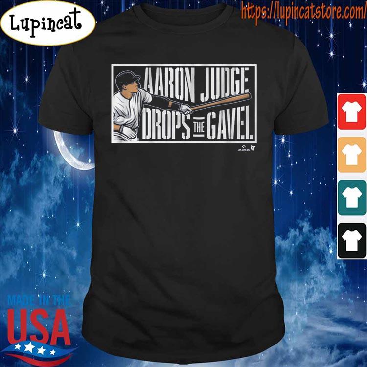 Aaron Judge Drops The Gavel, Youth T-Shirt / Medium - MLB - Sports Fan Gear | breakingt