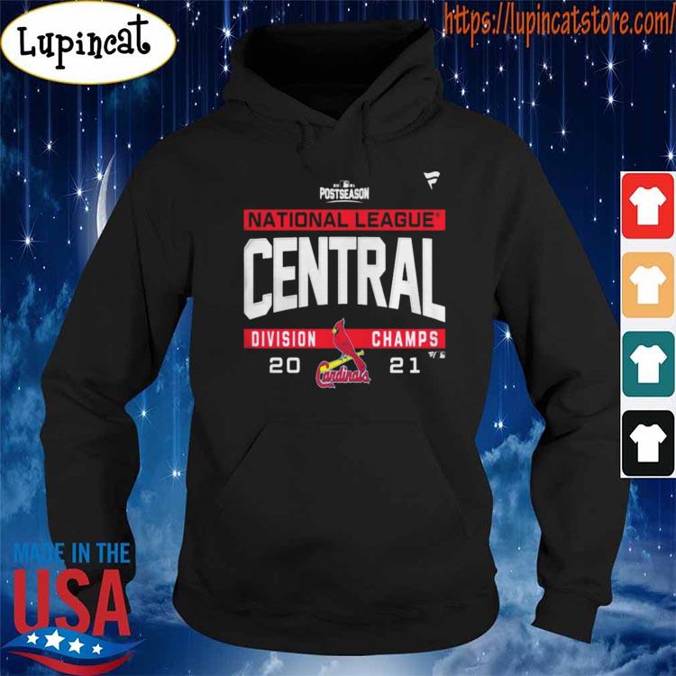 St. Louis Cardinals National League Central Champions T-shirt, hoodie,  sweater, long sleeve and tank top