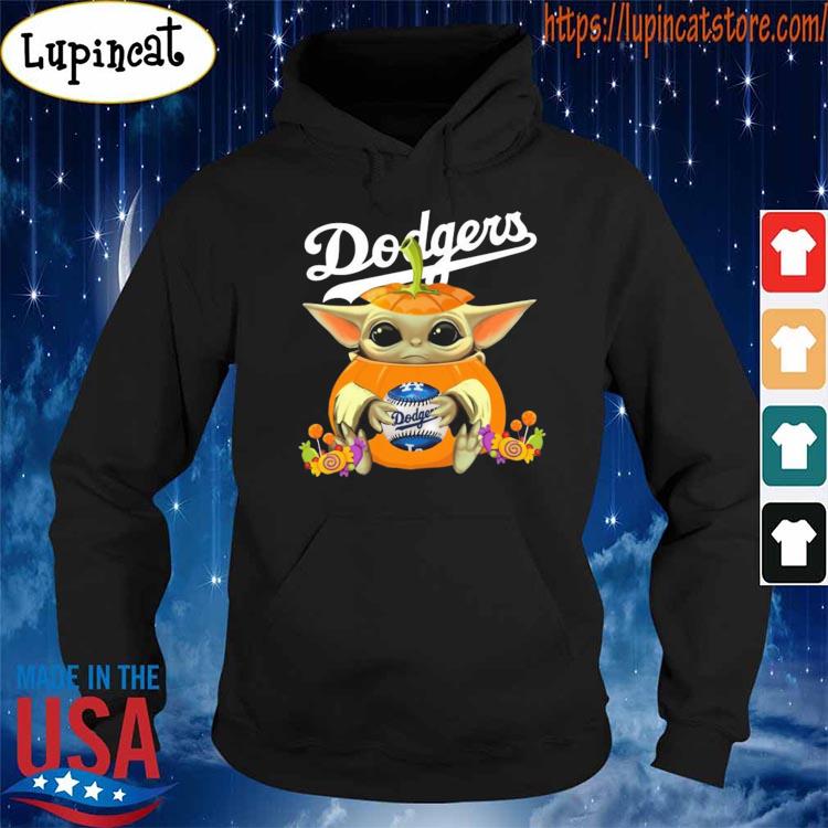 Baby Yoda Hug Los Angeles Dodgers shirt