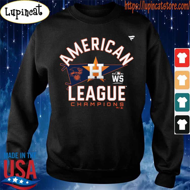 Houston Astros 2021 American League Champions Locker Room T-Shirt -  Heathered Charcoal, hoodie, sweater, long sleeve and tank top