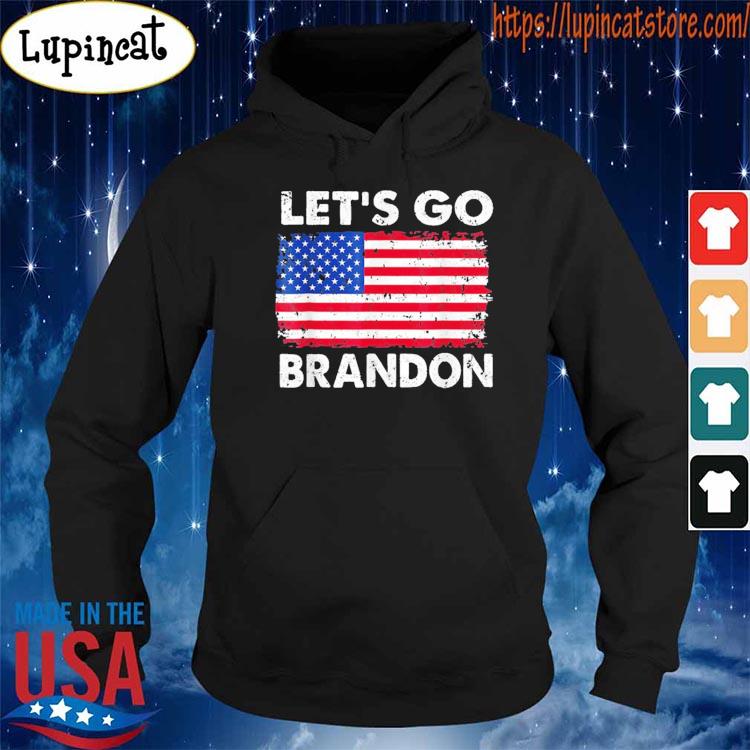 Let S Go Brandon Joe Biden Chant Anti Biden American Flag T Shirt Hoodie Sweater Long Sleeve And Tank Top