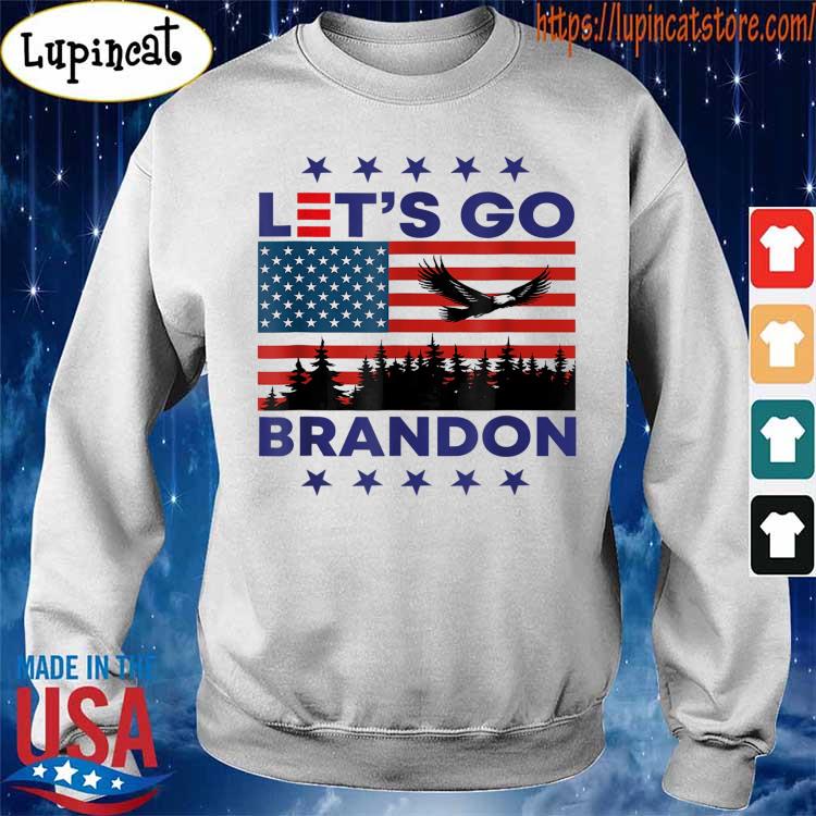 Lets Go Brandon Let S Go Brandon Eagle Usa Flag T Shirt Hoodie Sweater Long Sleeve And Tank Top