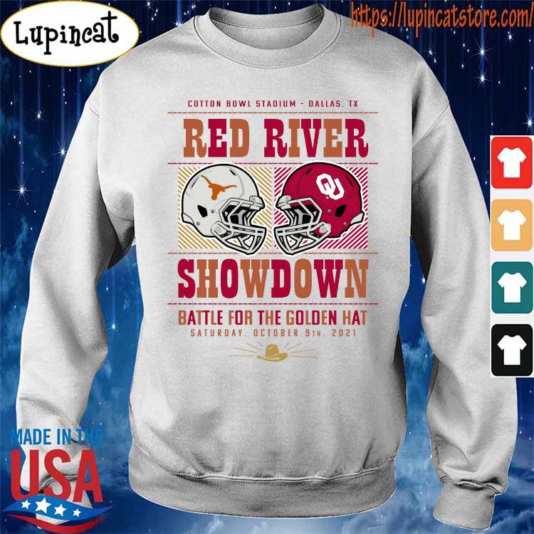 Official NFL Shop Texas Longhorns Vs. Oklahoma Sooners Champion 2022 Red  River Showdown shirt, hoodie, sweater, long sleeve and tank top