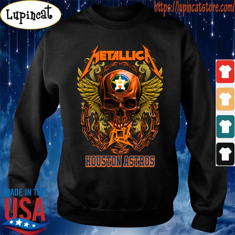 Metallica Skeleton Houston Astros Baseball shirt, hoodie, sweater and long  sleeve