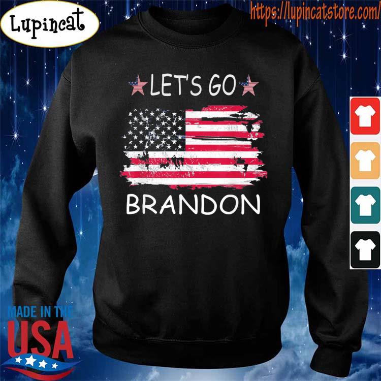 Official Usa Flag Let S Go Brandon Anti Biden President T Shirt Lupincatstore