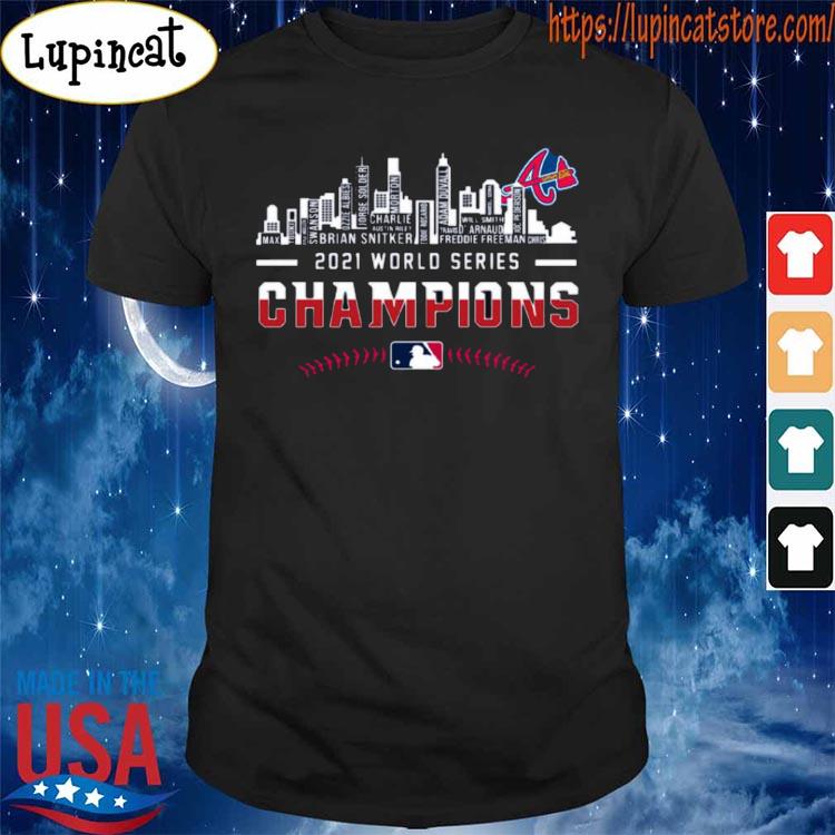 Atlanta Braves 2021 World Champions Skyline shirt,Sweater, Hoodie