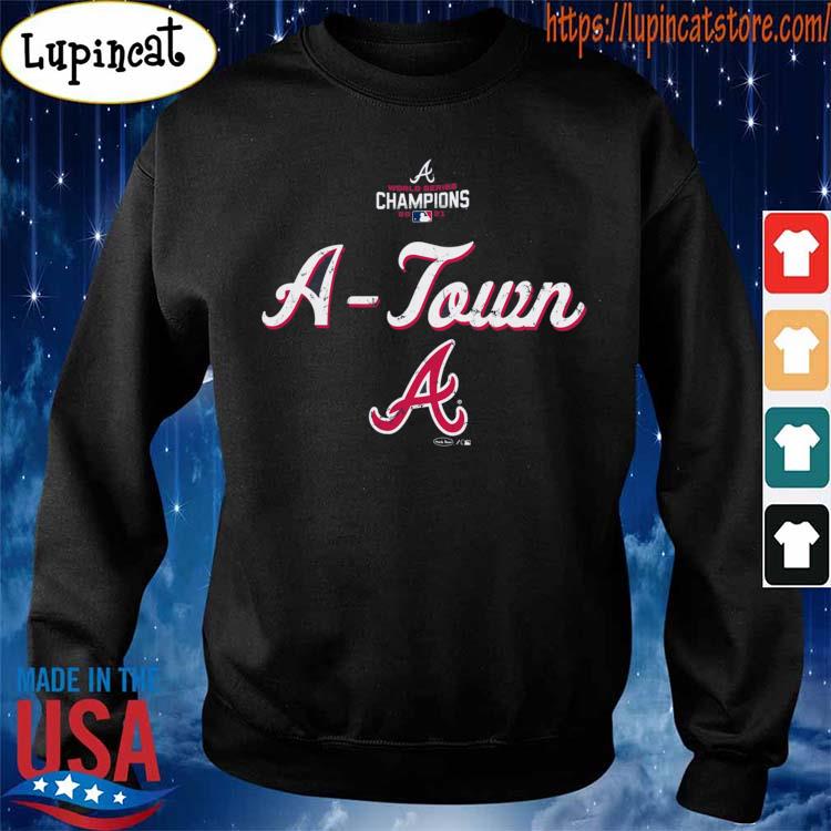 Best a Town Atlanta Braves Majestic Threads Navy 2021 World Series  Champions Team Saying Tri-Blend T-Shirt, hoodie, sweater, long sleeve and  tank top
