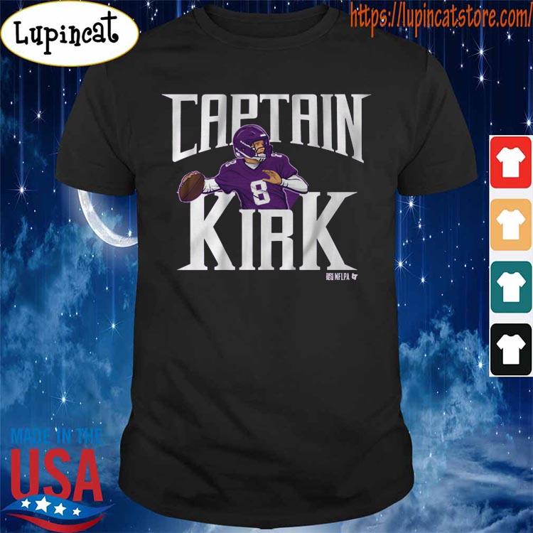 Official Kirk Cousins Captain Kirk Nflpa Shirt, hoodie, sweater, long  sleeve and tank top