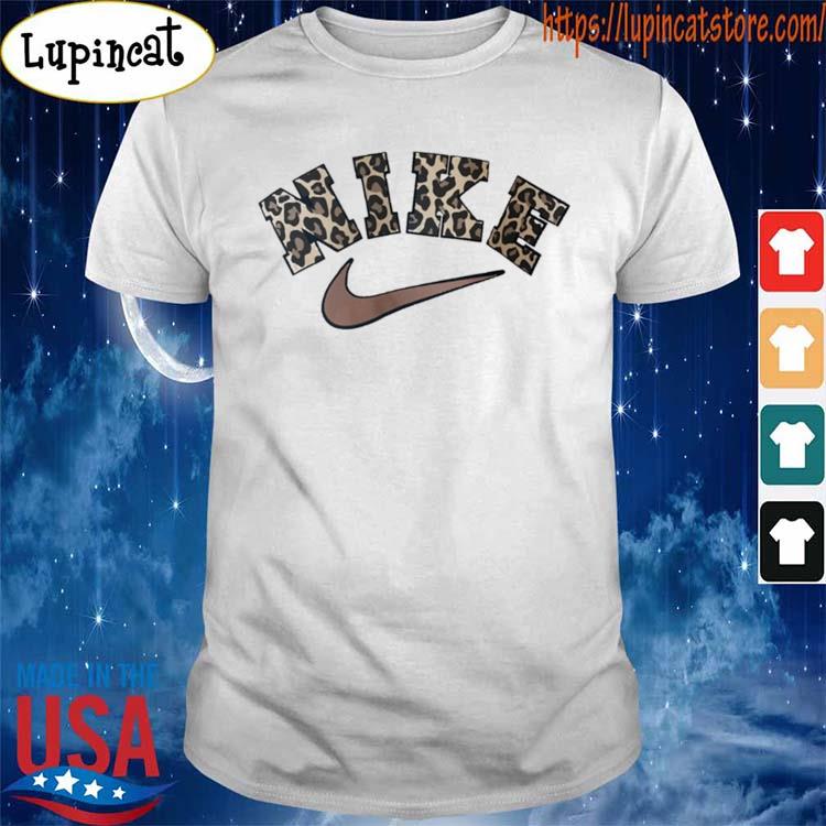 Cheetah print nike shirt sale