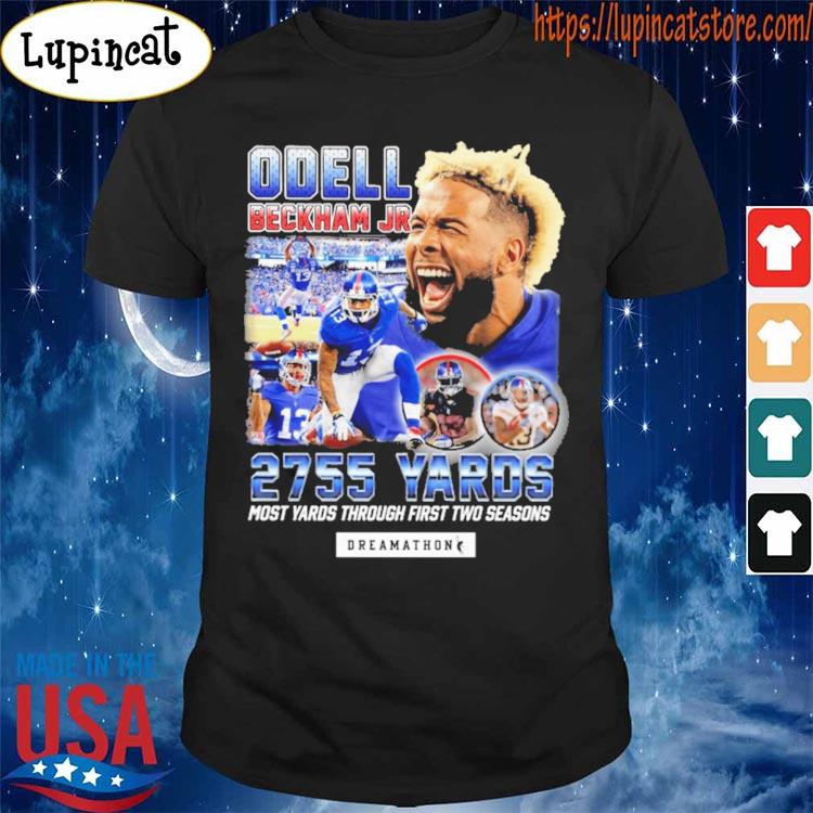 Odell Beckham Jr 2755 Yards Most Yards Through First Two