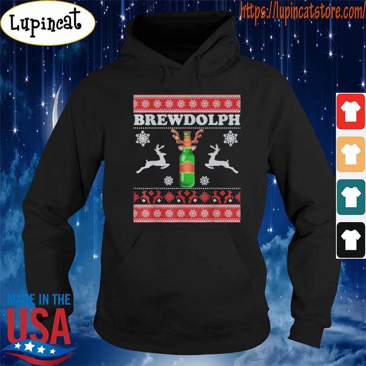 Brewdolph hot sale christmas sweater