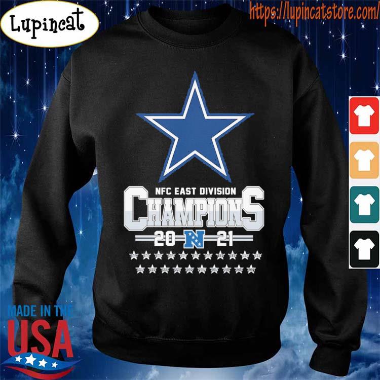 The NFC East Division Champions 2021 Dallas Cowboys T-Shirt - Teespix -  Store Fashion LLC