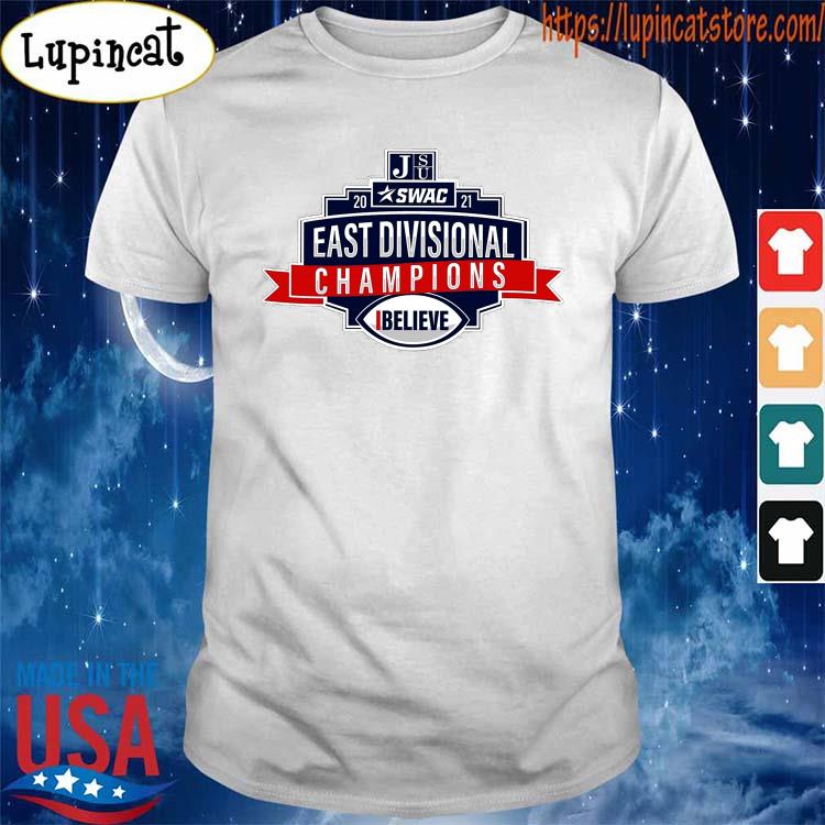 Jackson State University SWAC east division Champions 2021 shirt