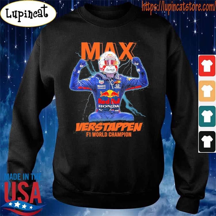 Red Bull Racing 2021 Max Verstappen World Champion T-Shirt, hoodie,  sweater, long sleeve and tank top