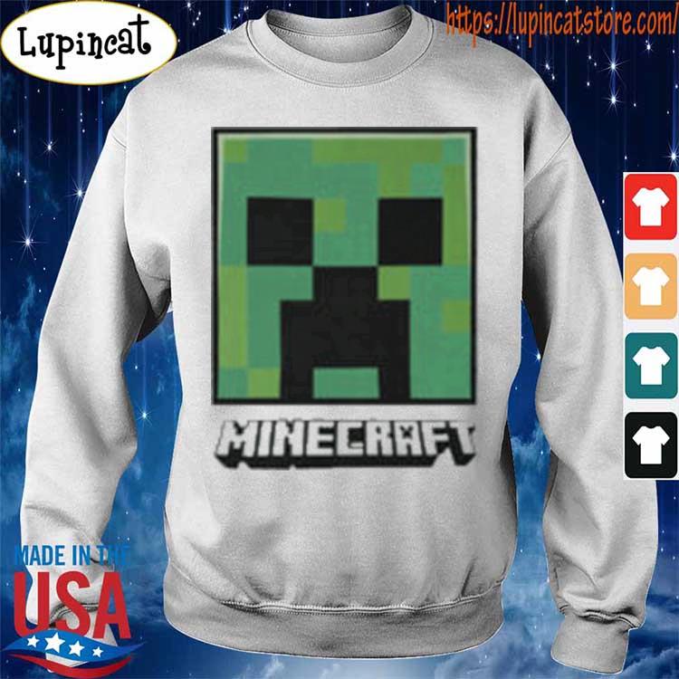 Minecraft Creeper Big Face T-Shirt