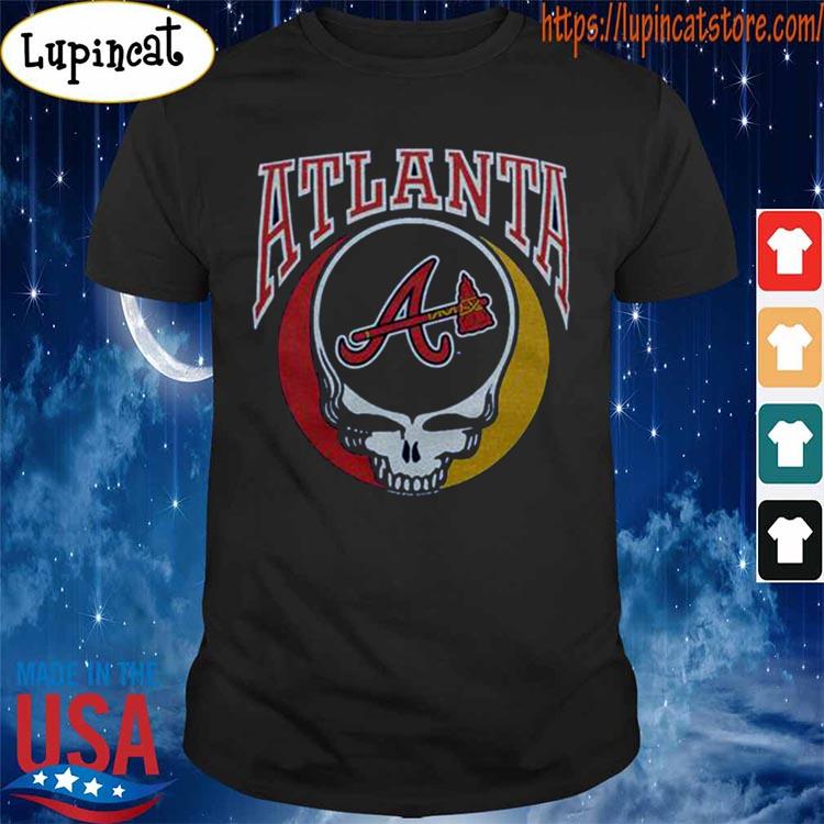 MLB x Grateful Dead x Braves Retro Atlanta Braves T-Shirt, hoodie