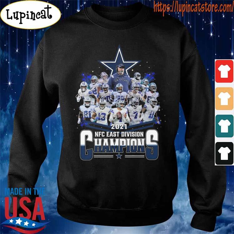 Dallas Cowboys NFC East Division Champions 2021 signature shirt