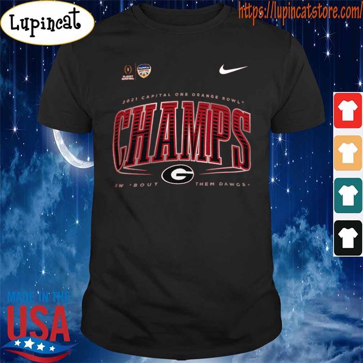 Georgia Bulldogs Nike College Football Playoff 2022 National Champions Logo  T-Shirt - Red