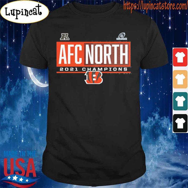 Awesome AFC North Champions 2021 Cincinnati Bengals T-Shirt