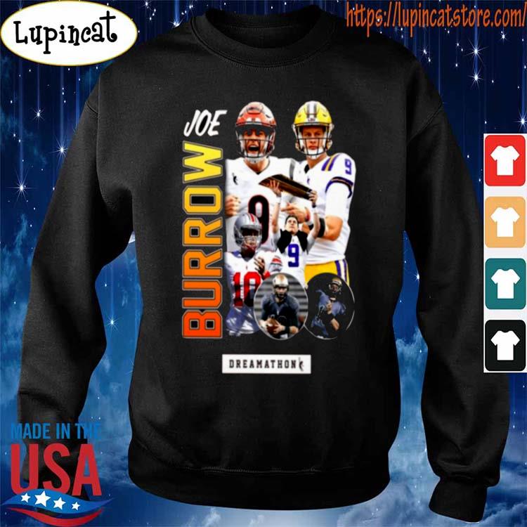 Cincinnati Bengals Joe Burrow Dreamathon 2023 shirt, hoodie, sweater, long  sleeve and tank top