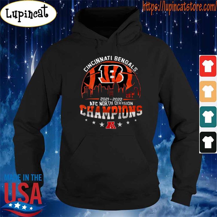 Official Cincinnati Bengals AFC North Division Champions shirt, hoodie,  sweater, long sleeve and tank top