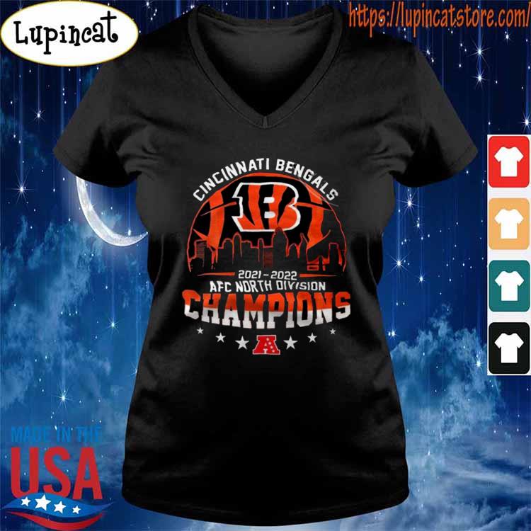 Official Cincinnati Bengals AFC North Division Champions shirt, hoodie,  sweater, long sleeve and tank top