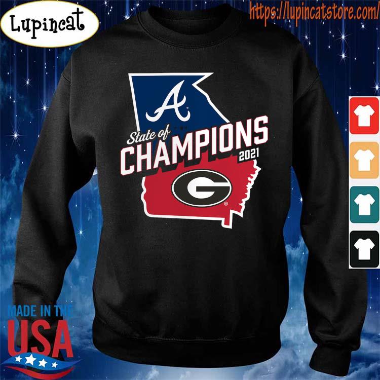 Buy Georgia Bulldogs x Atlanta Braves State of Champions Shirt For