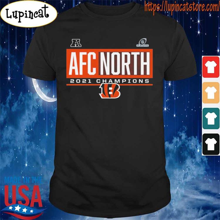 Official Cincinnati Bengals AFC North Division Champions shirt, hoodie,  sweater, long sleeve and tank top