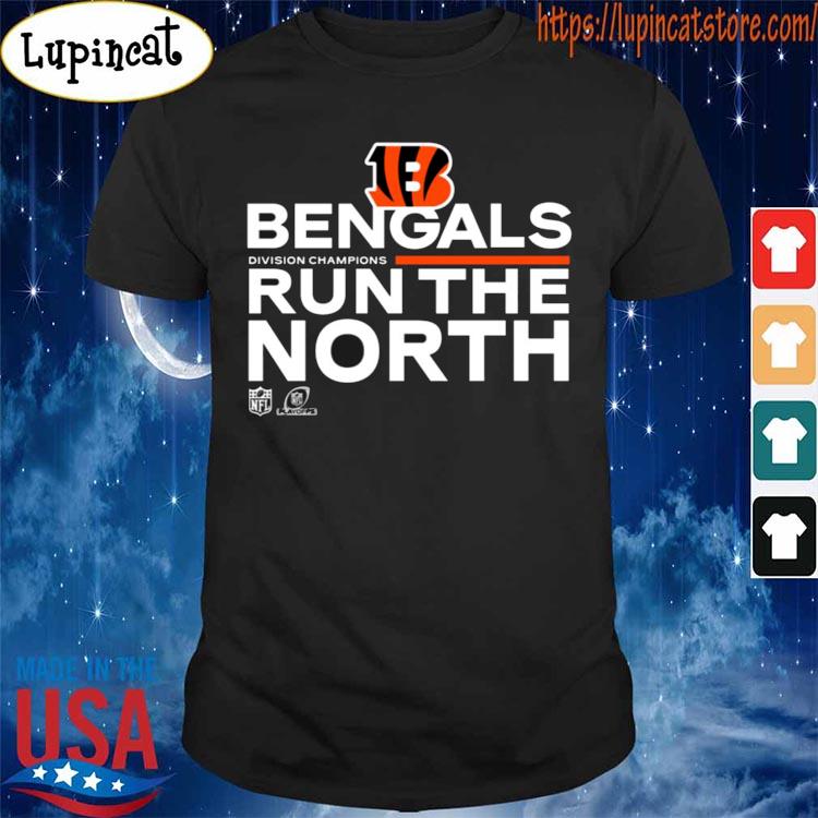 Cincinnati Bengals Run The North T-shirt On Sale 