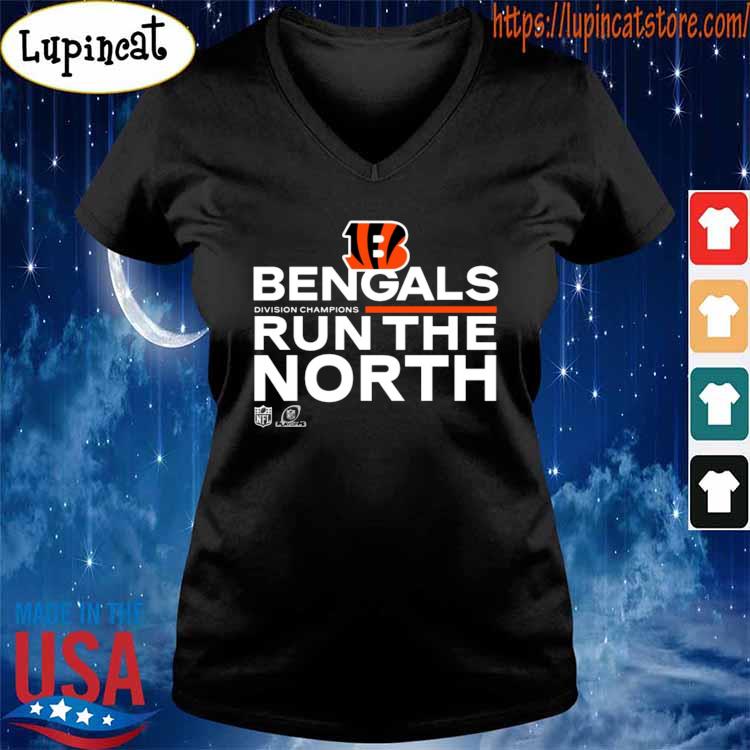 Cincinnati Bengals AFC North Division Champions run the North Champions  shirt, hoodie, sweater, long sleeve and tank top