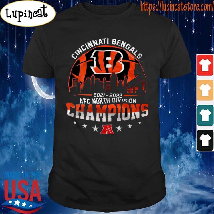 Cincinnati Bengals City 2022 AFC North Division Champions shirt, hoodie,  sweater, long sleeve and tank top