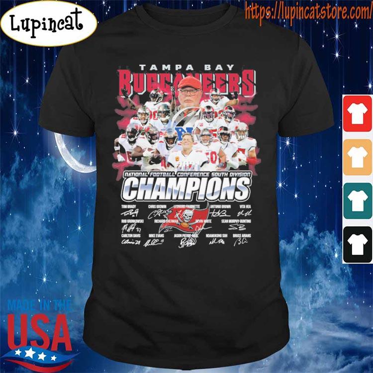 Tampa bay buccaneers 2022 nfc south division champions shirt