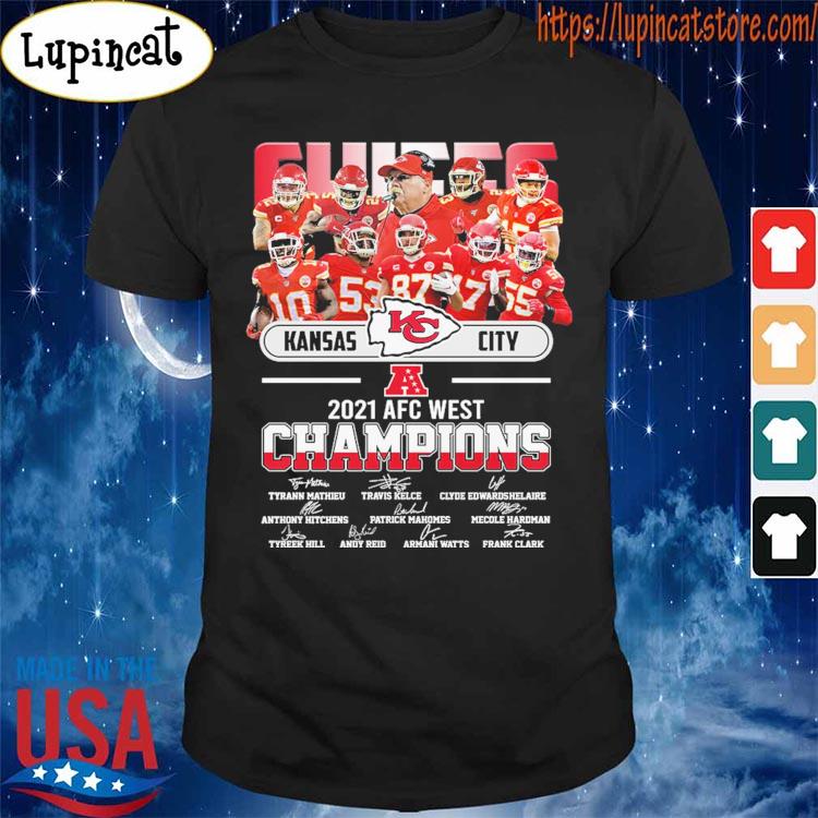 AFC Champions Kansas City Chiefs Signatures shirt, hoodie, sweater, long  sleeve and tank top