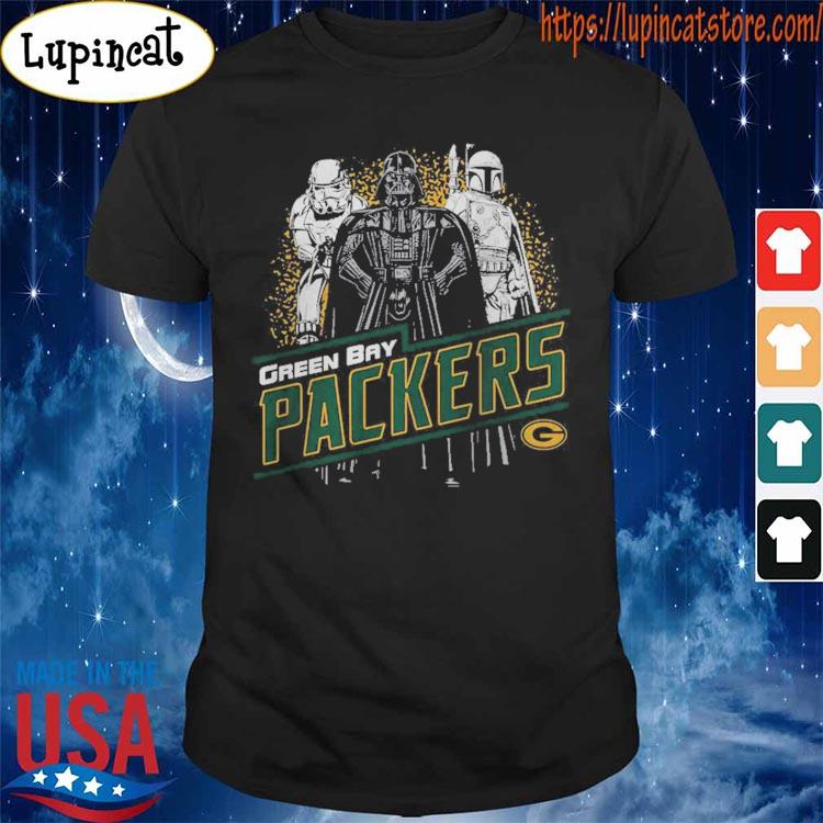 Official Green Bay Packers Junk Food Empire Star Wars T-Shirt, hoodie,  sweater, long sleeve and tank top