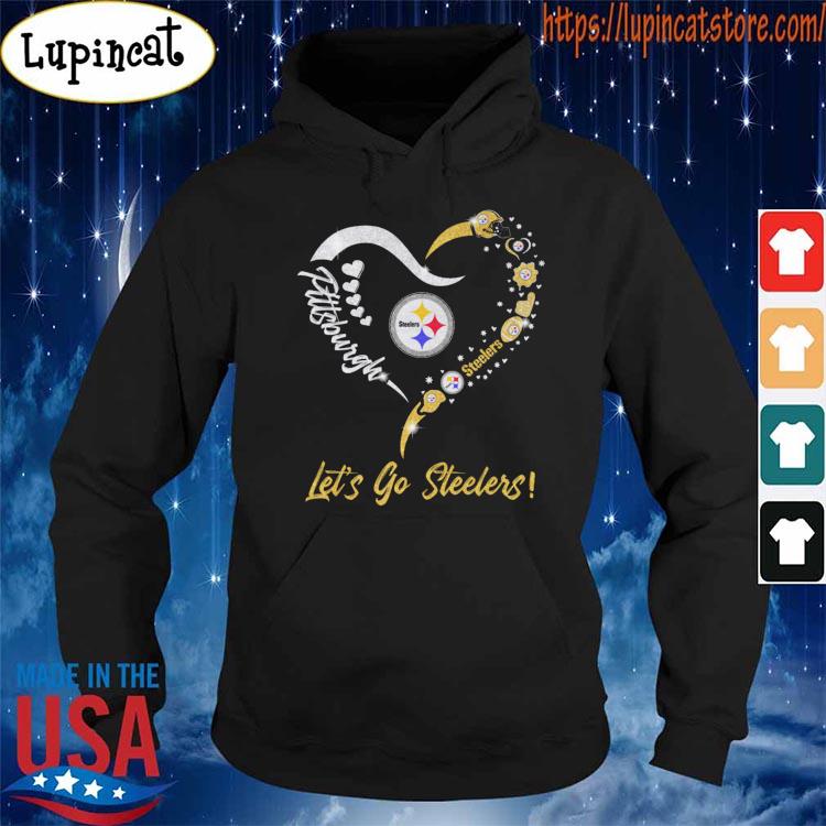 Real Women love football smart women love the Pittsburgh Steelers diamond  heart 2023 shirt, hoodie, sweater, long sleeve and tank top